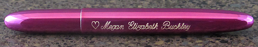 400 bullet engraving sample
