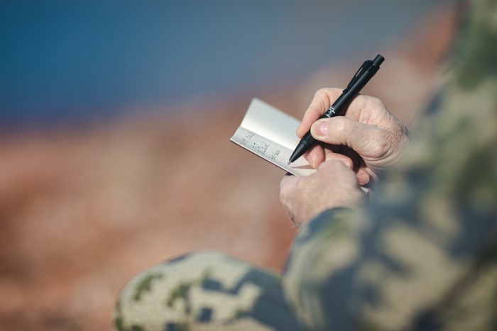 Clutch used outdoors