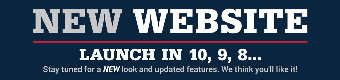 New Website Launching Soon!