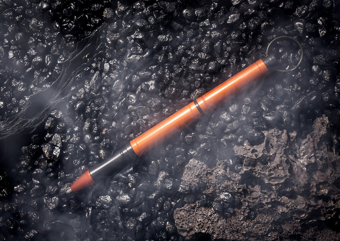 Open BP/O on rocks with smoke